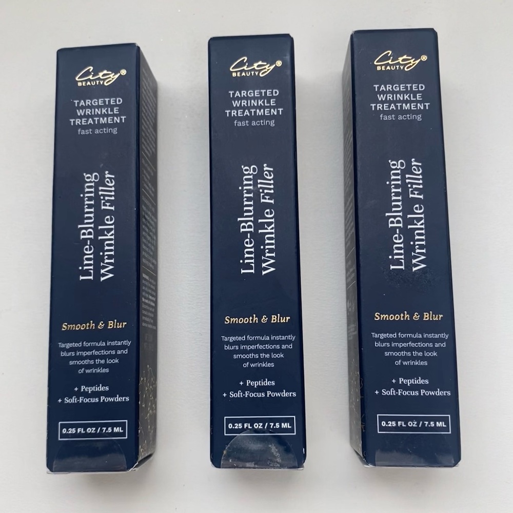 City Beauty Line-Blurring Wrinkle Filler - Blue